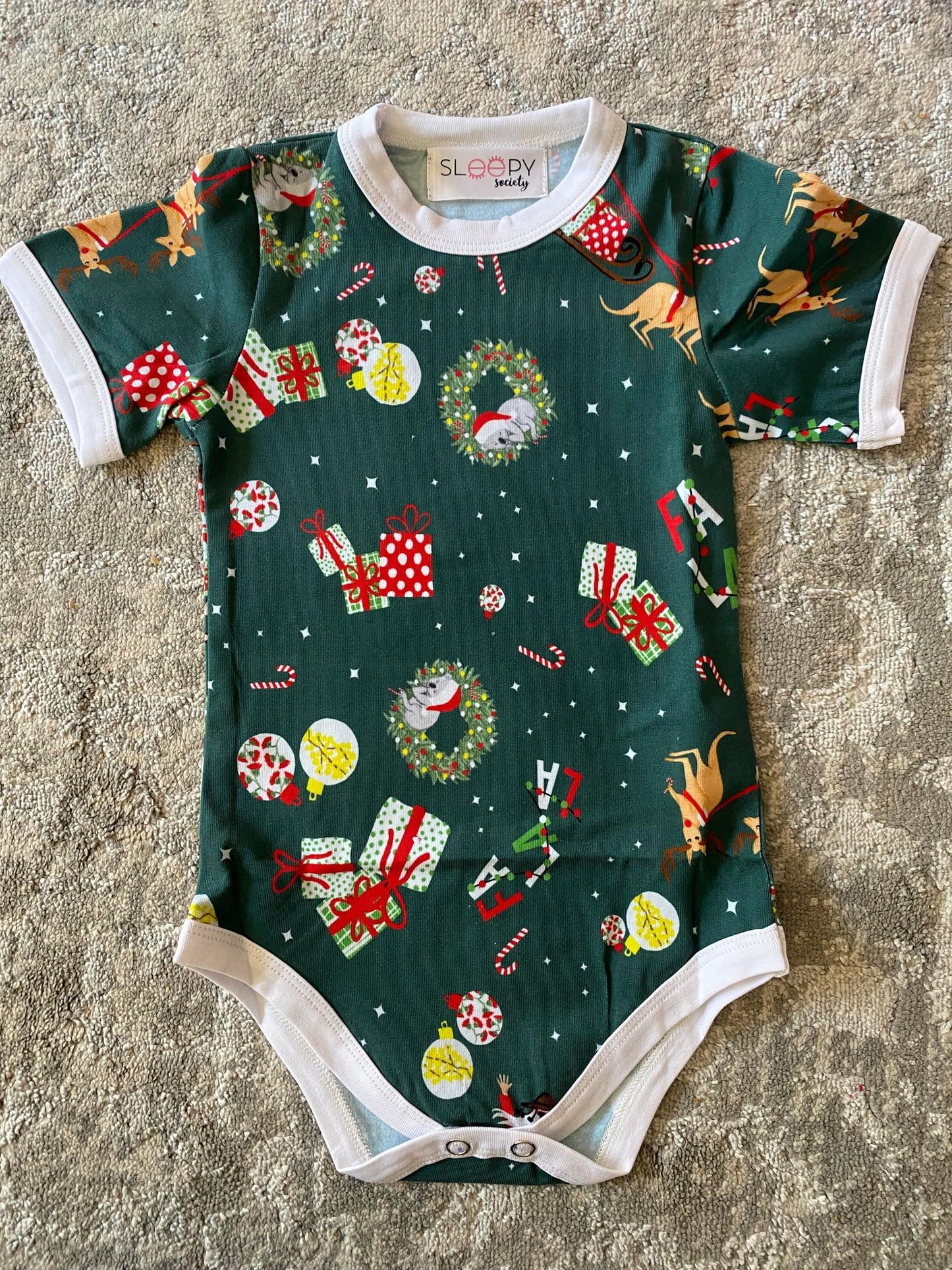 Down Under Christmas Dreams Sleepwear - Babies (up to 1 year)