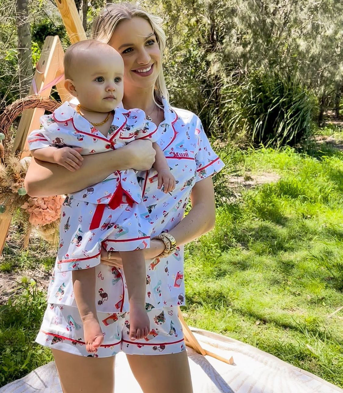 Aussie Christmas Summer BBQ sleepwear - Babies and Kids