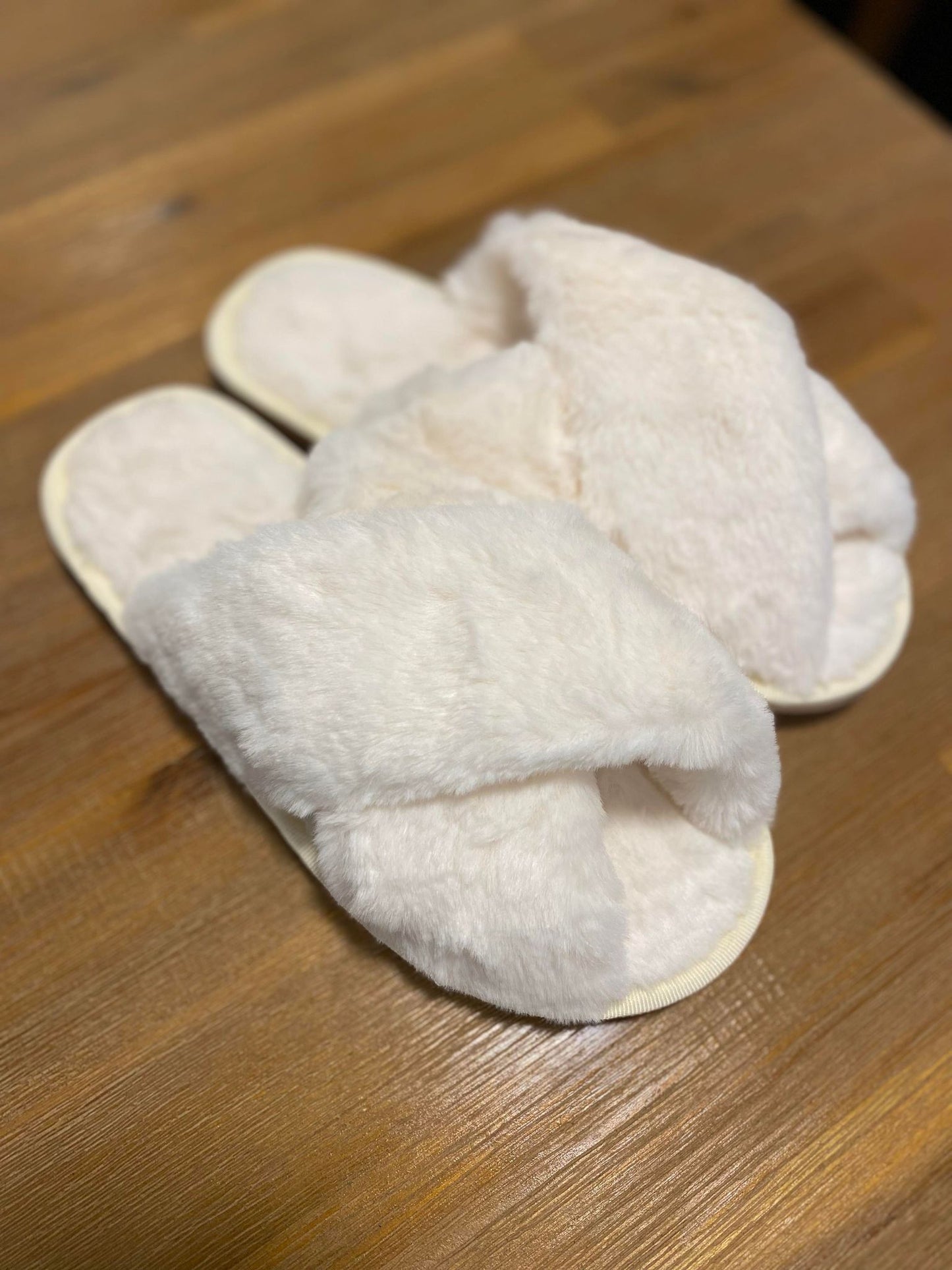 Cosy Cream Slippers