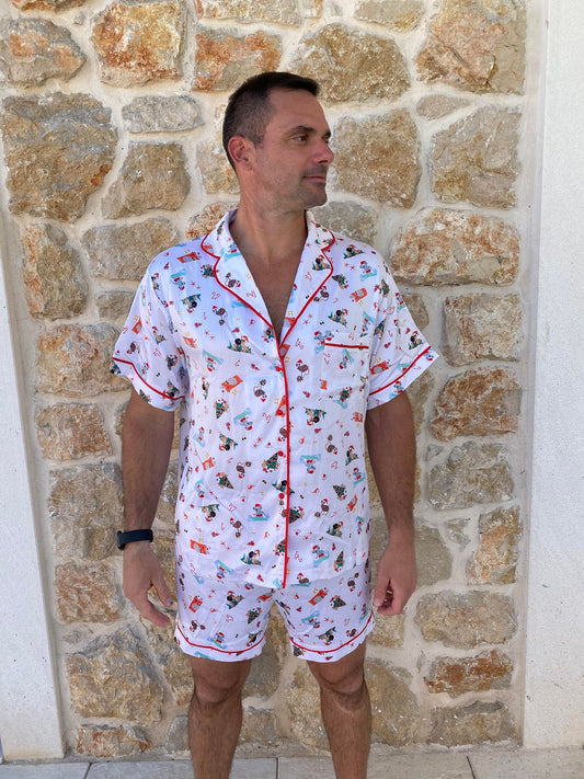 Aussie Christmas Summer BBQ sleepwear - Men's