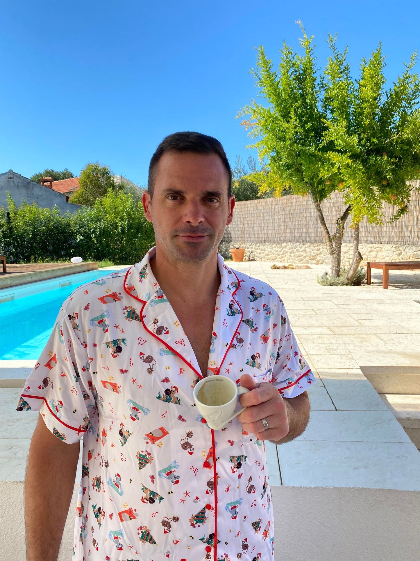 Aussie Christmas Summer BBQ sleepwear - Men's