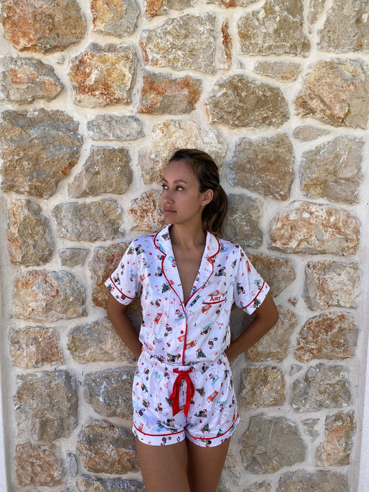 Aussie Christmas Summer BBQ sleepwear- Women's