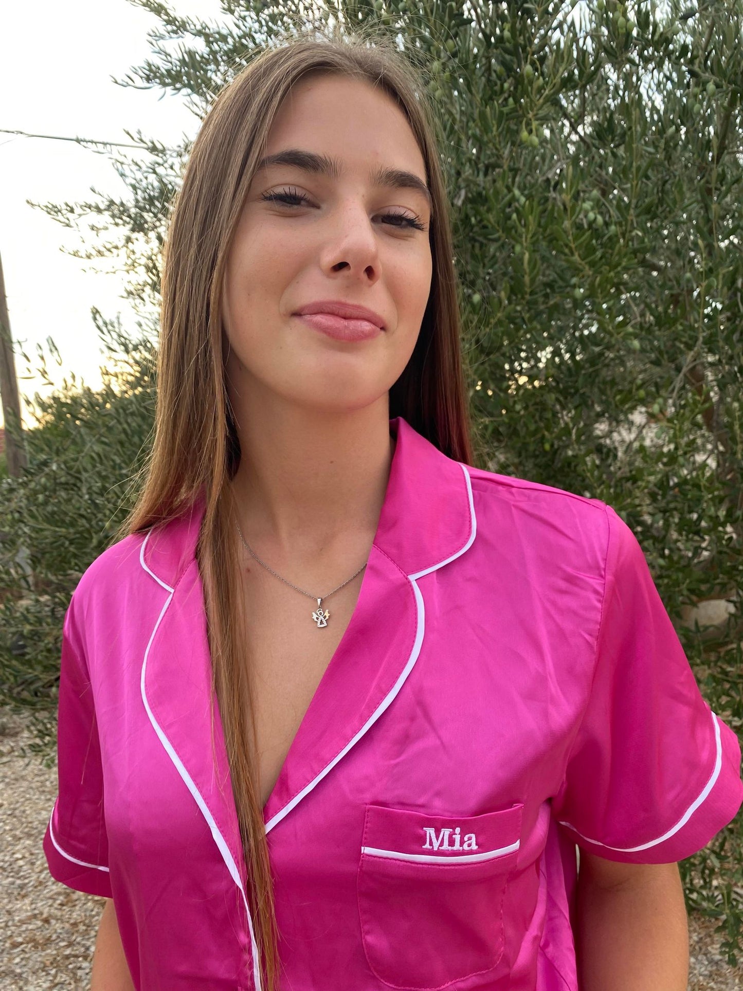 Hot Pink Daydream Short Set