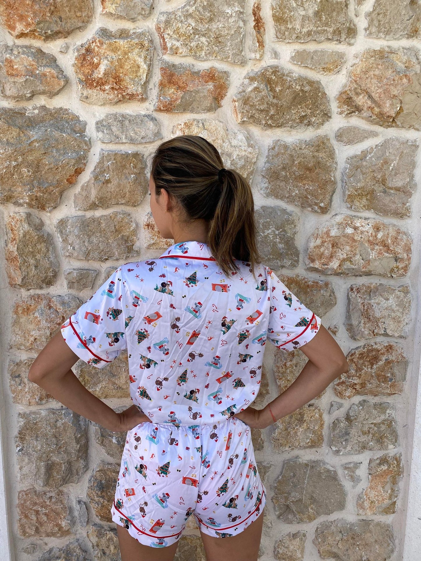 Aussie Christmas Summer BBQ sleepwear- Women's