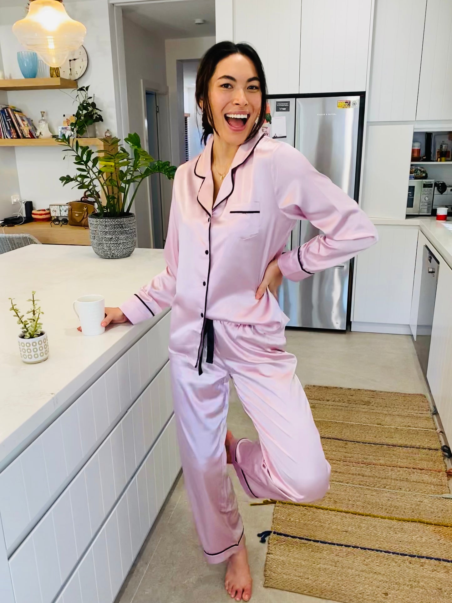 Blushing in Pink Long Set