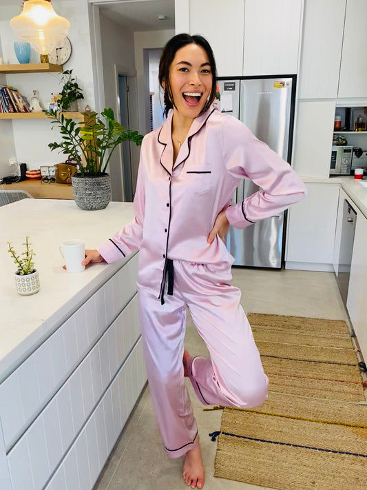 Blushing in Pink Long Set