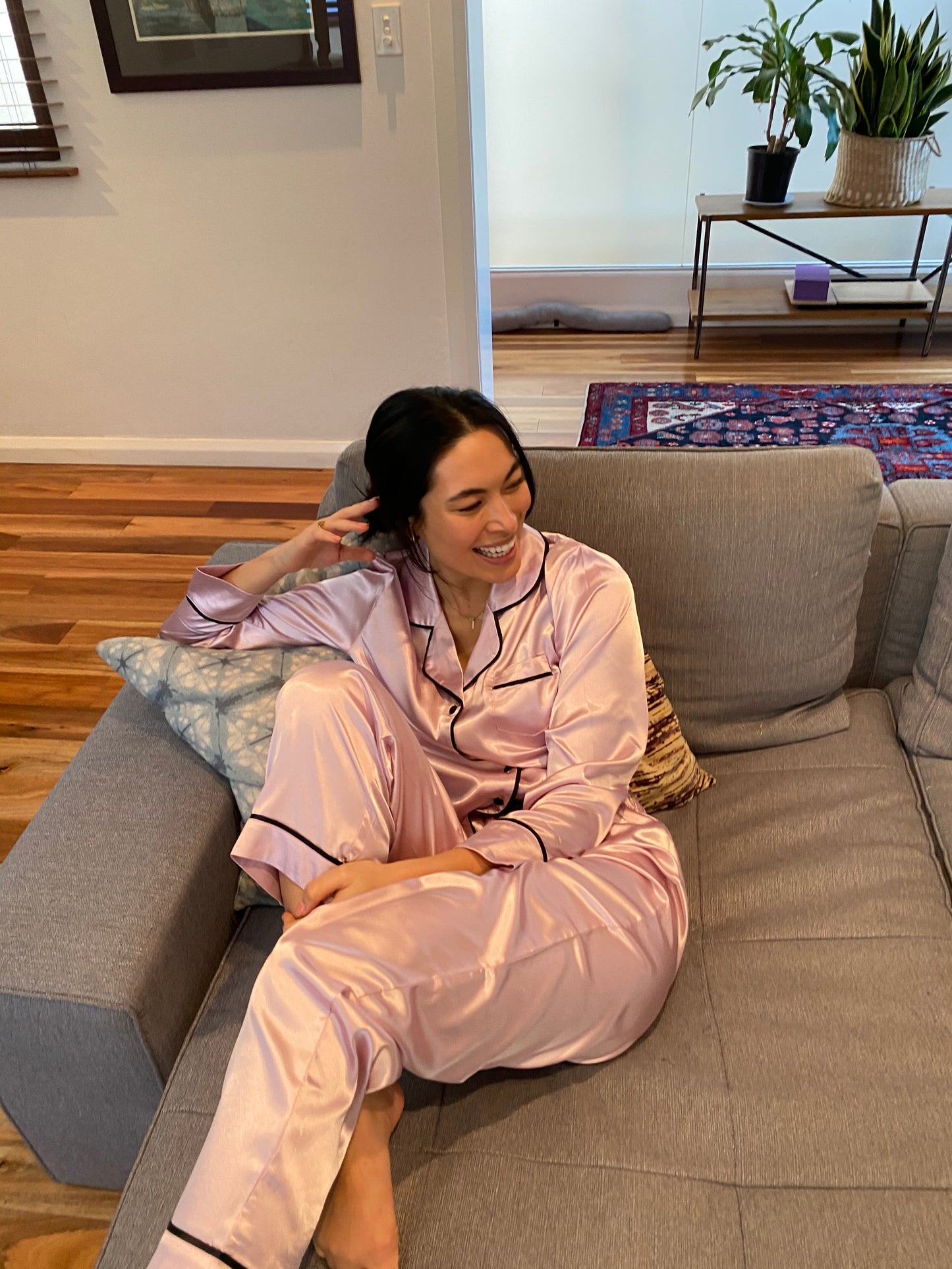 Blushing in Pink Long Set