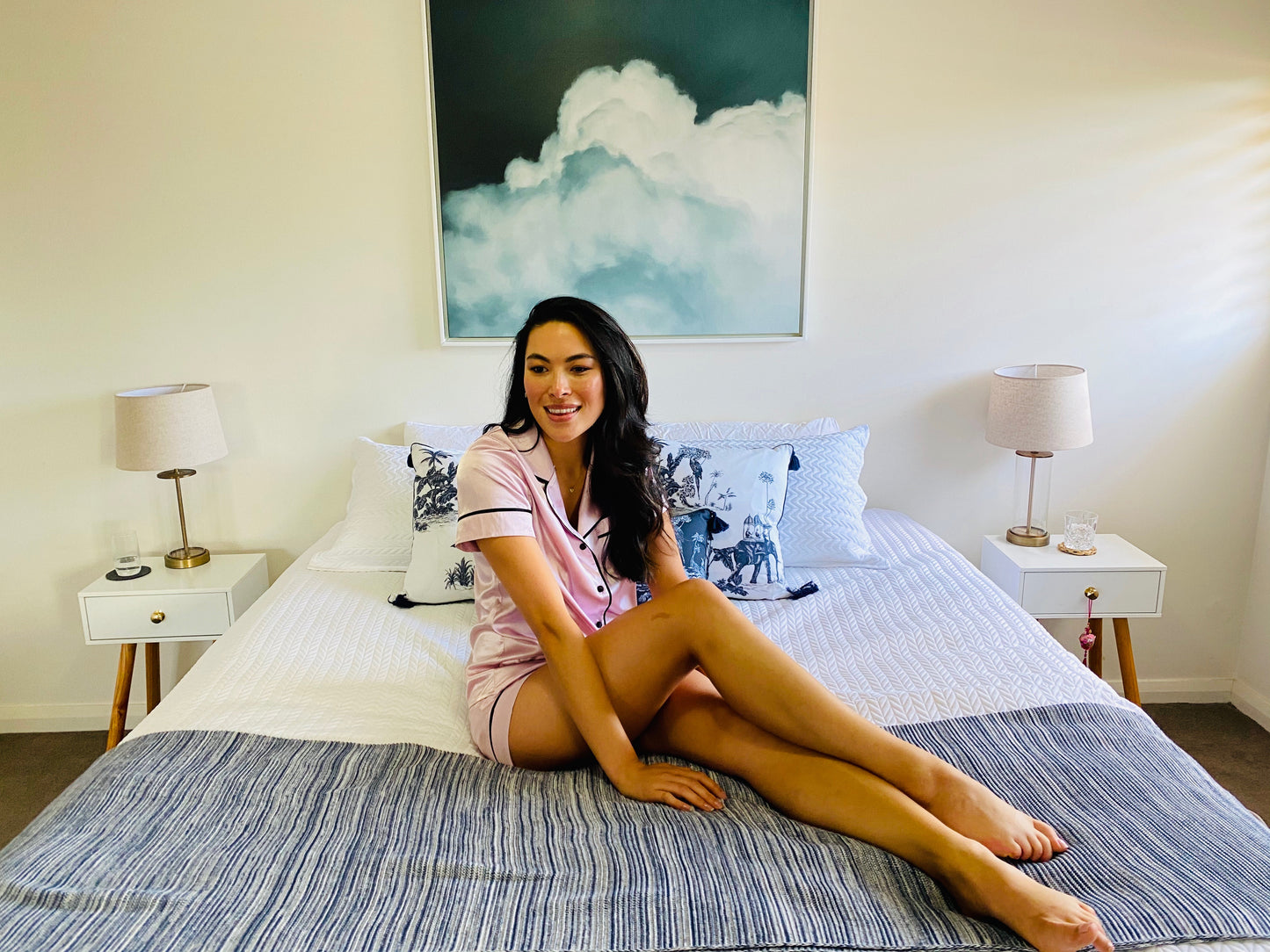 Blushing in Pink Short Set