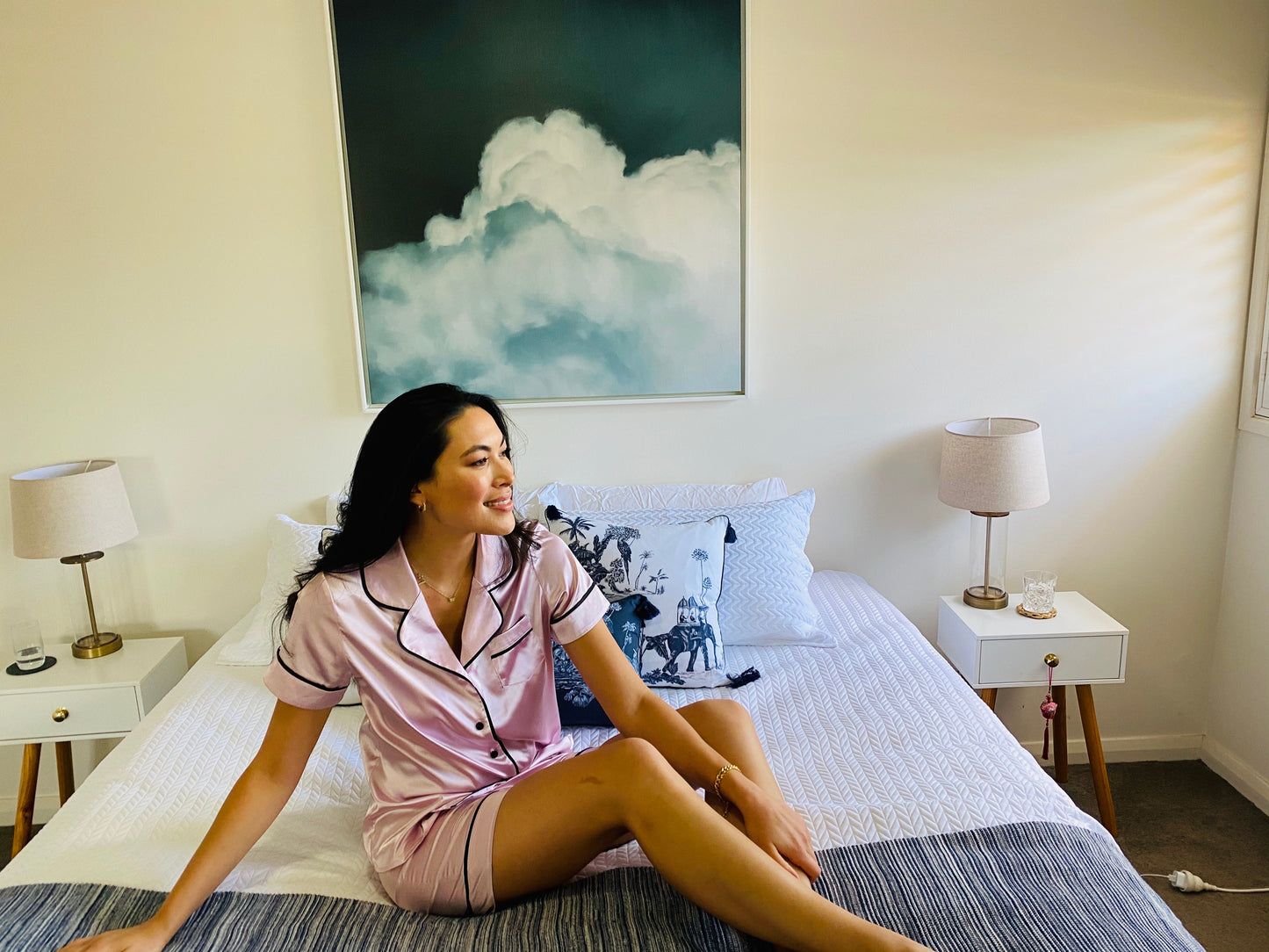 Blushing in Pink Short Set