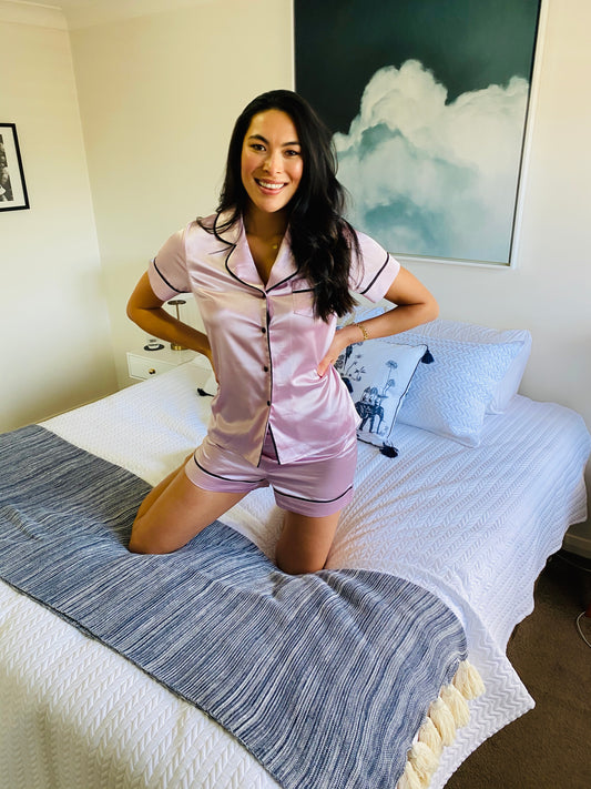 Blushing in Pink Short Set