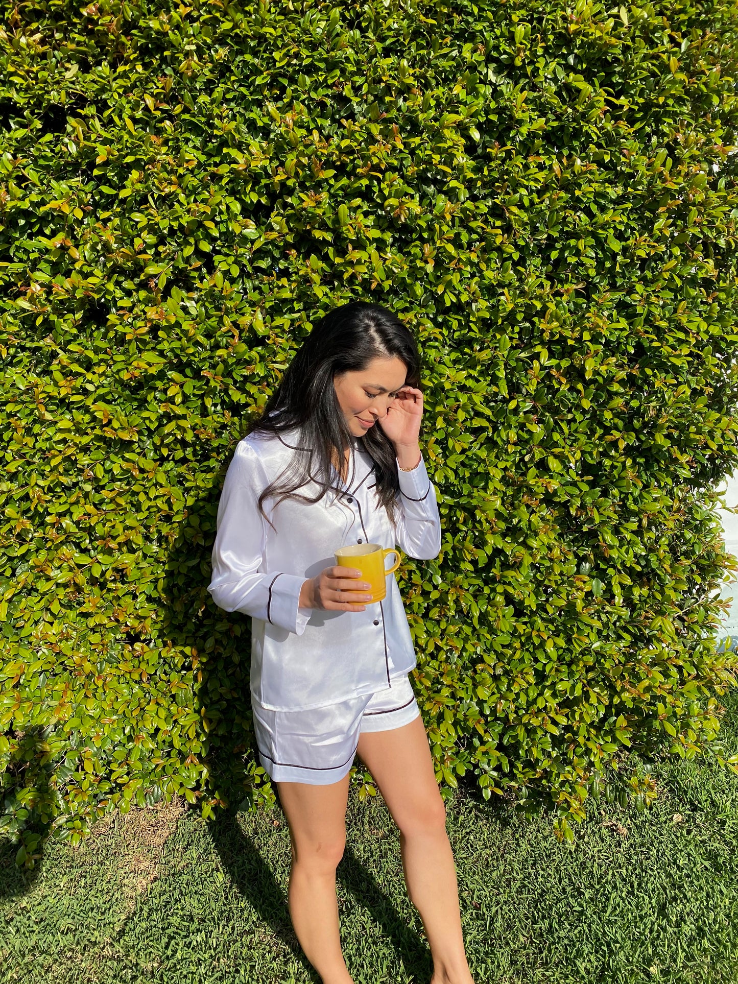 Classic Pearl Long Short Set