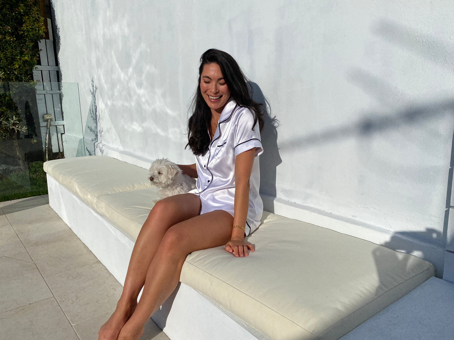 Classic Pearl Short Set