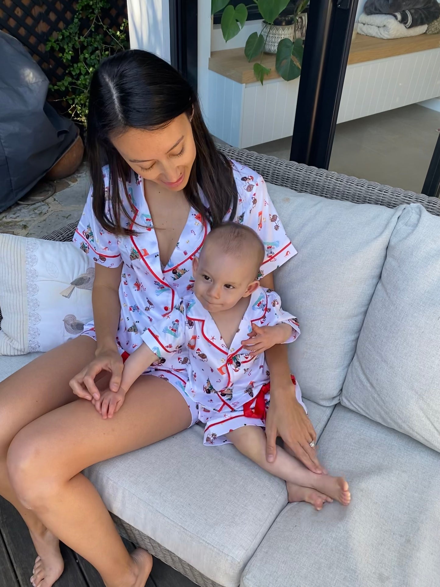 Aussie Christmas Summer BBQ sleepwear - Babies and Kids