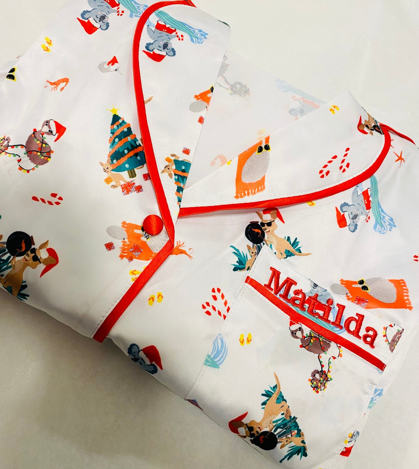Aussie Christmas Summer BBQ sleepwear- Women's