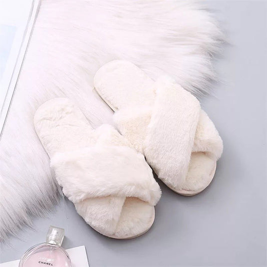 Cosy Cream Slippers