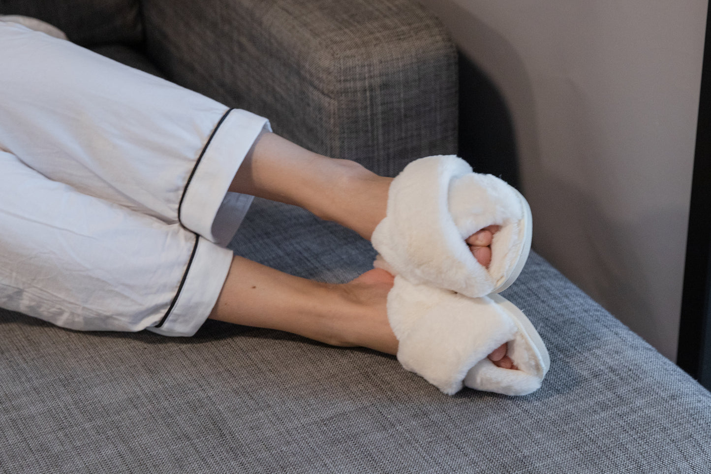 Cosy Cream Slippers